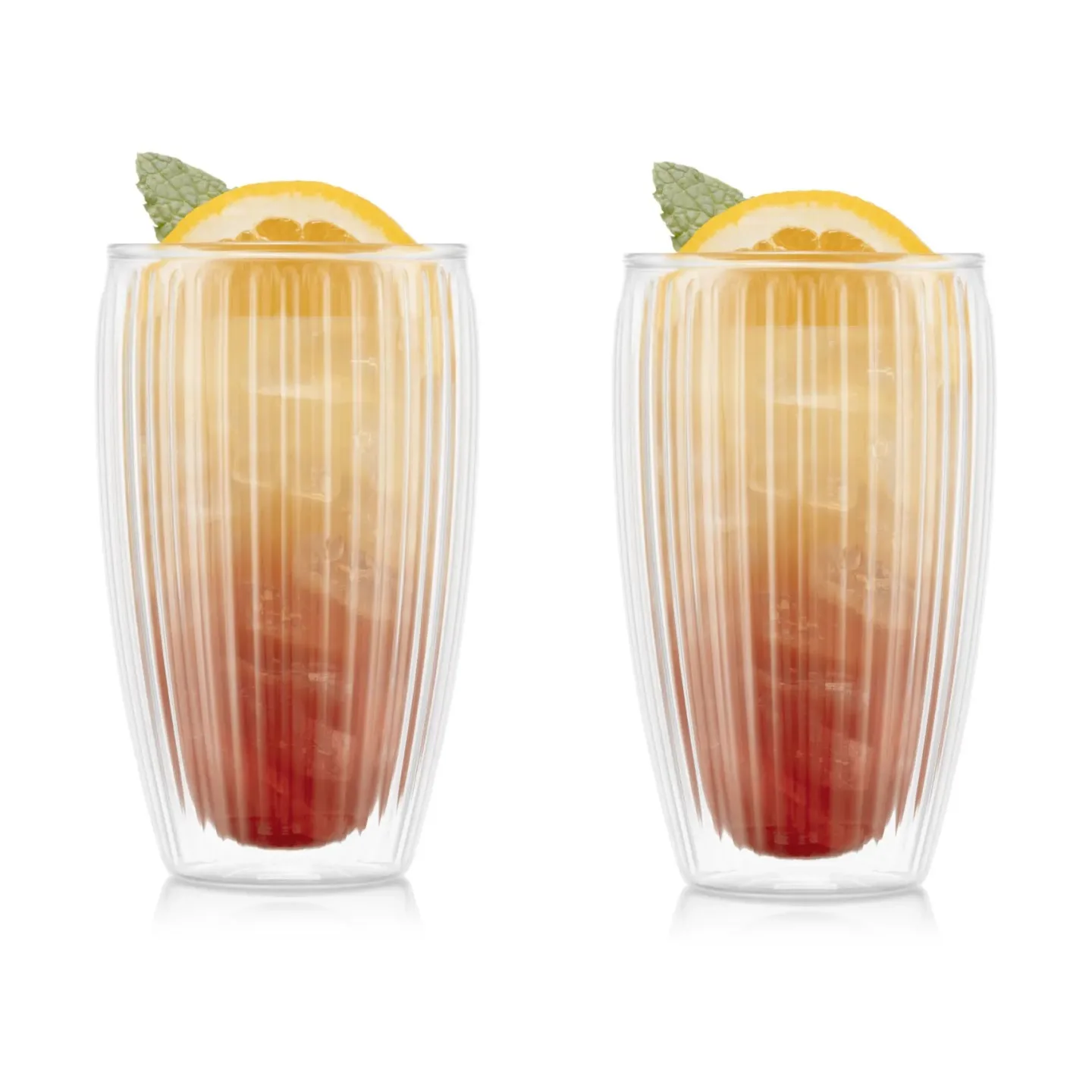 Bodum Pavina doppelwandiges Glas 45 cl 2er-Pack Klar