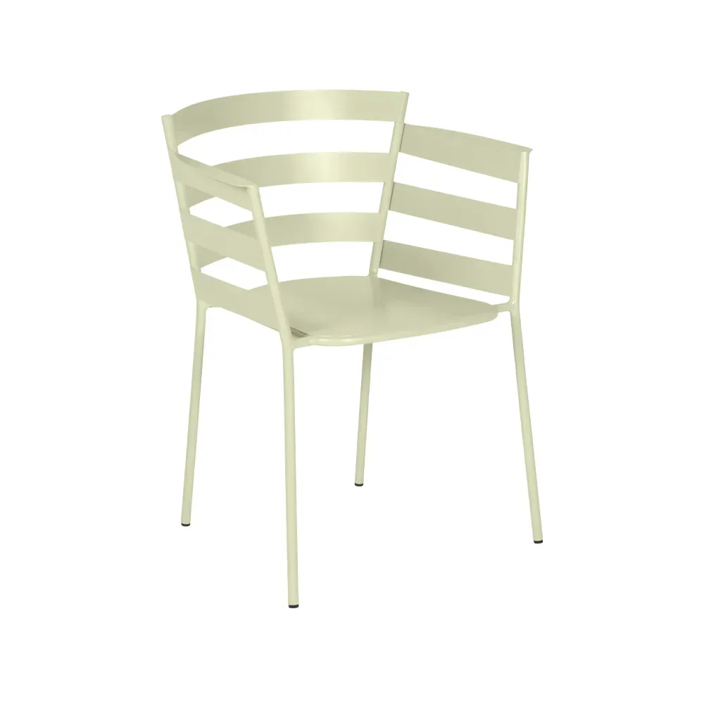 Fermob Rythmic karmstol Willow green (grön)