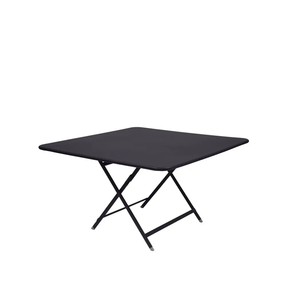 Fermob Caractere bord 128x128 cm Liquorice (svart)