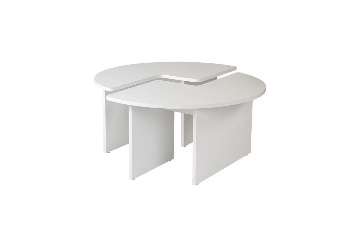 Soffbord Haruya Naturlig Vit - Naturlig Vit