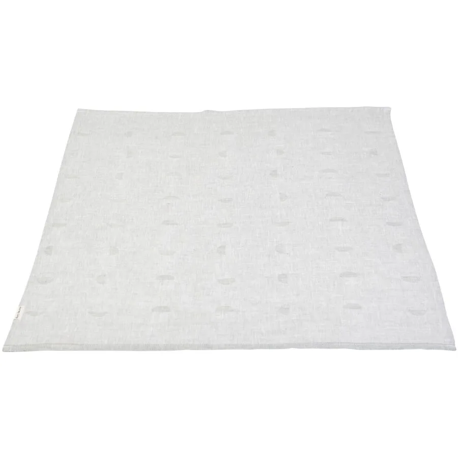 Journey Living Küchentuch Juliette "Small Dots" Eucalyptus Tupfenmuster Leinen 70 x 50 cm