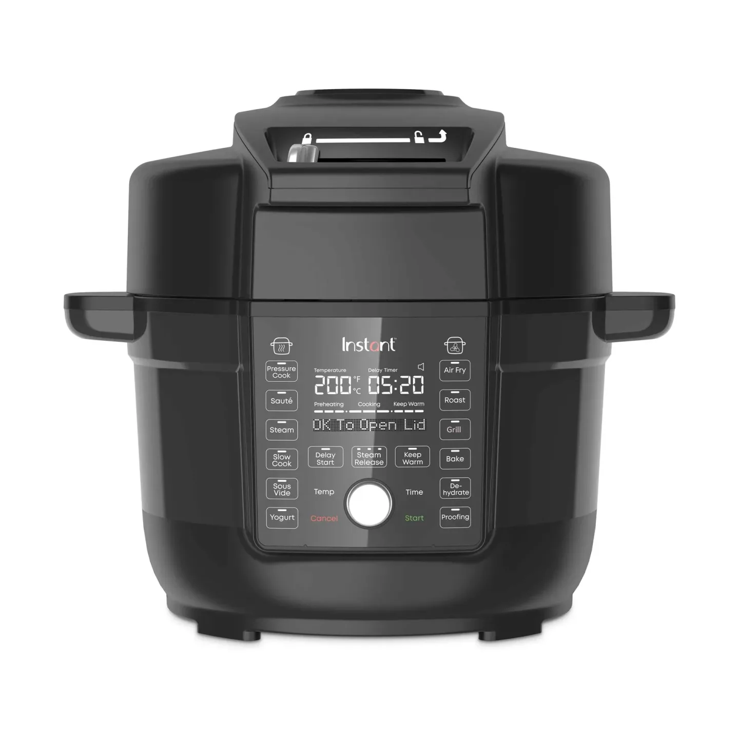 Instant Pot Instant Pot Duo Crisp Ultimate Airfryer-Deckel 6,2 L. Black