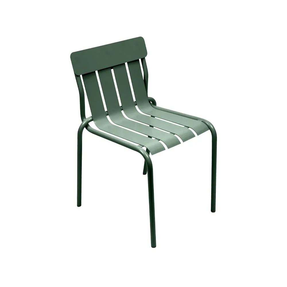 Fermob Stripe stol Cedar green (grön)