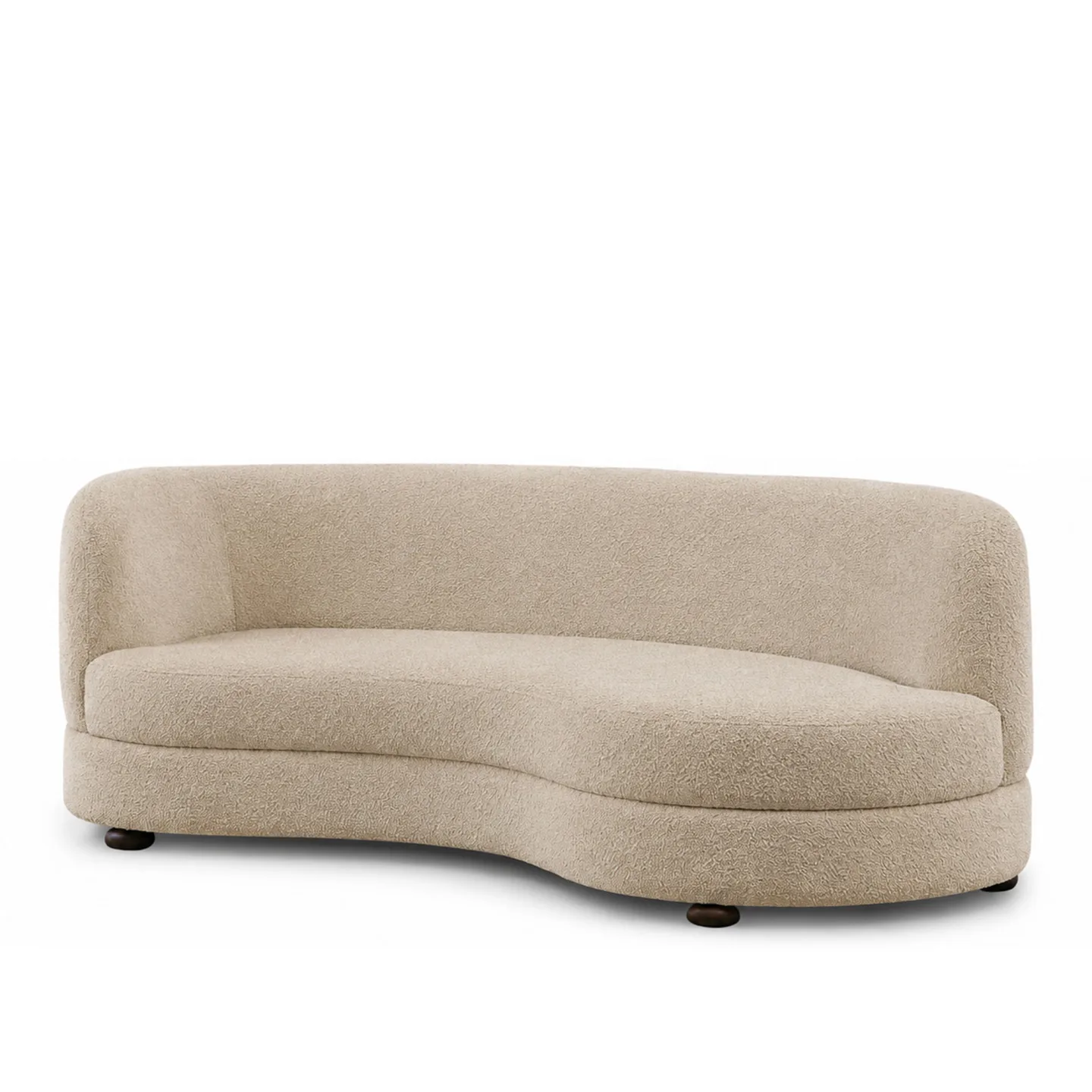 Tinted Objects - Delon soffa sand - Soffor - Beige - Bouclé
