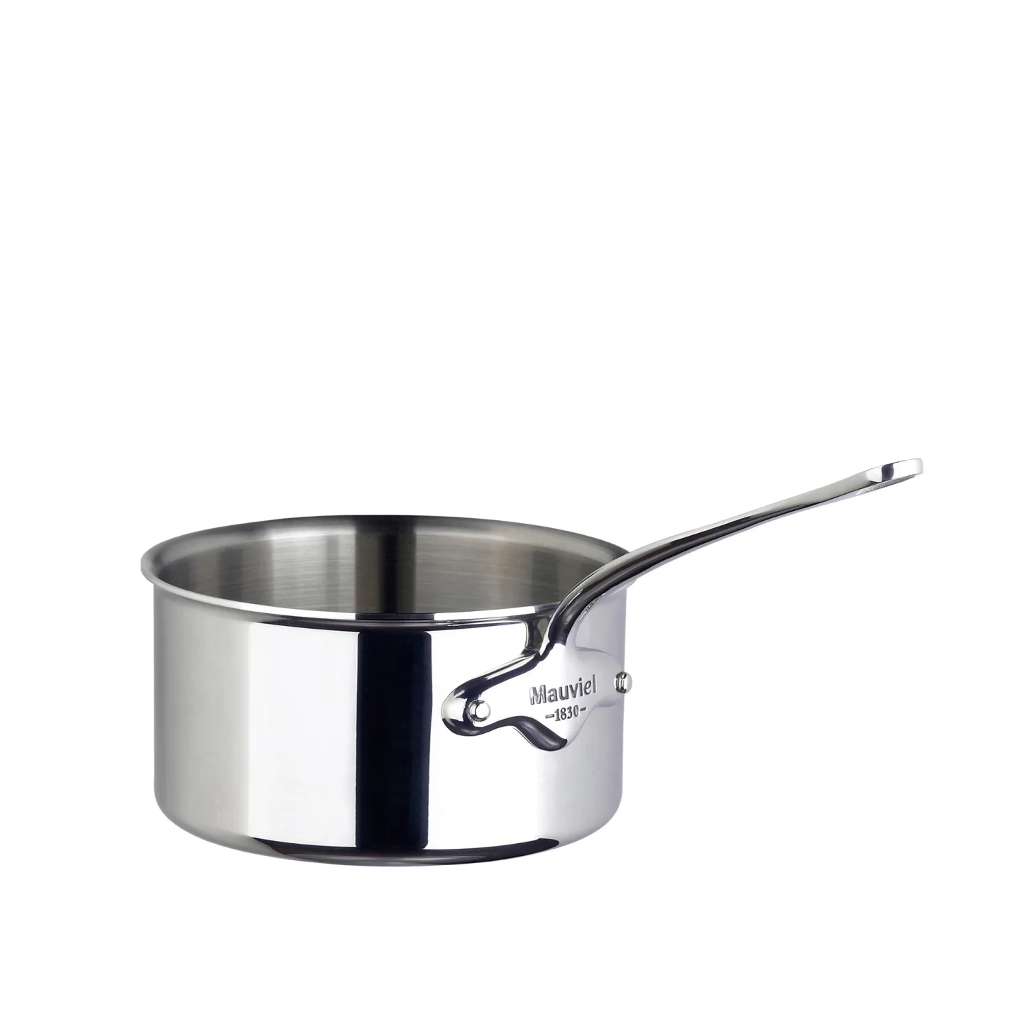 Mauviel - Saucepan Cook Style Steel - 2,5 L - Grytor och kastruller - Silver