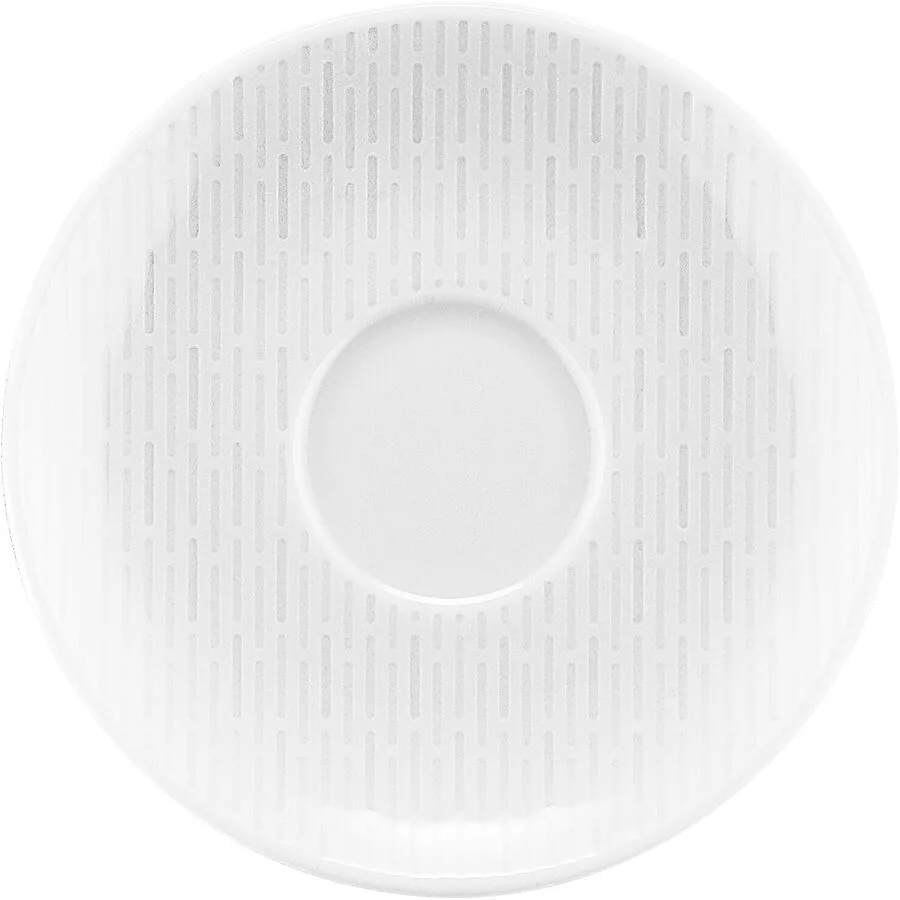 BAUSCHER Untertasse Scope Weiss Porzellan 1.8 cm