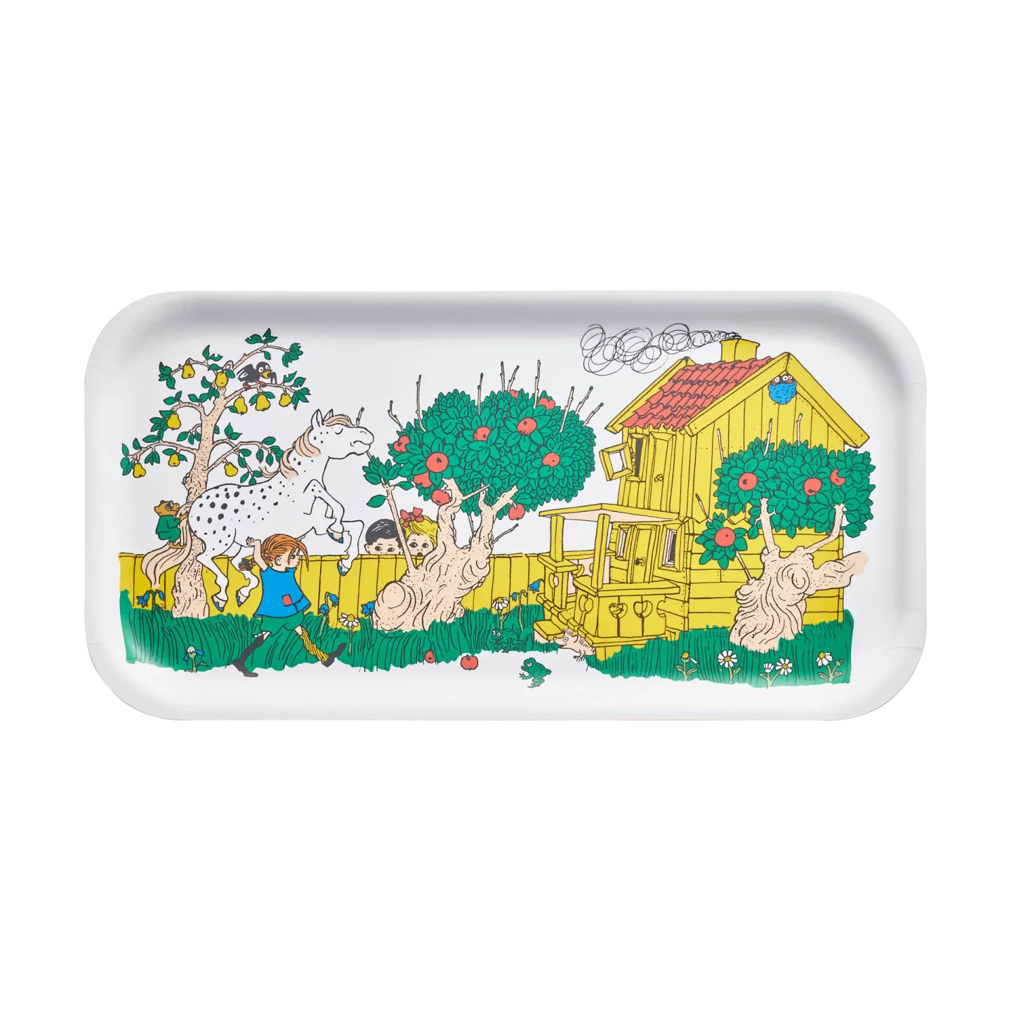 Muurla Pippi Tablett 22x43 cm The Way Home
