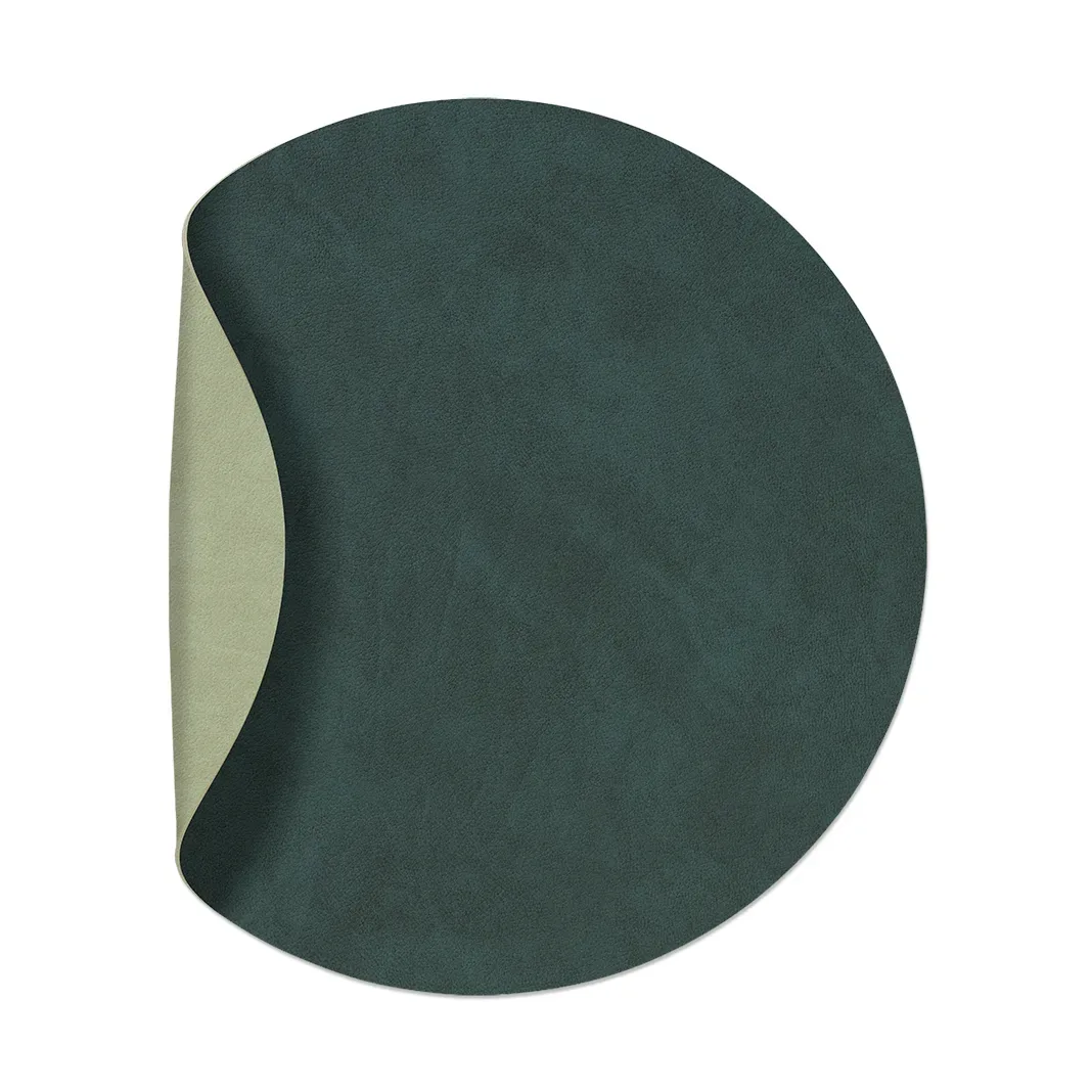 LIND DNA Nupo Platzdecke circle reversibel M 1 St. Dark green-olive green
