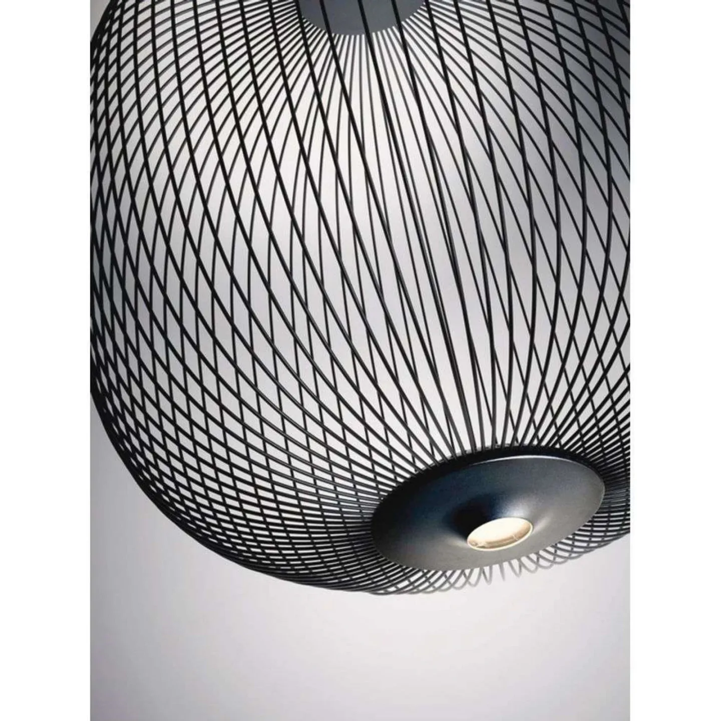 Spokes 2 LED Pendelleuchte Dimmbar Graphit - Foscarini - Metall