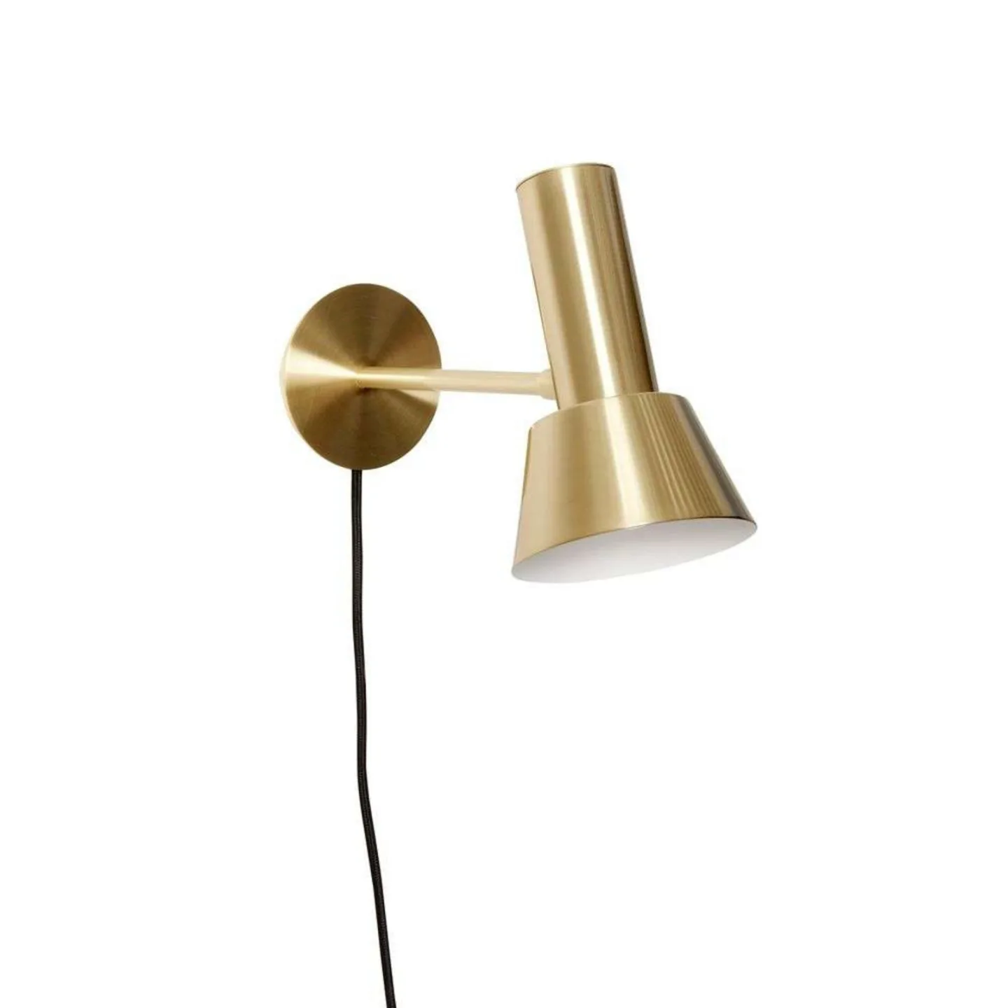 Tap Wandleuchte Brass - Hübsch - Wohnzimmer - Metall