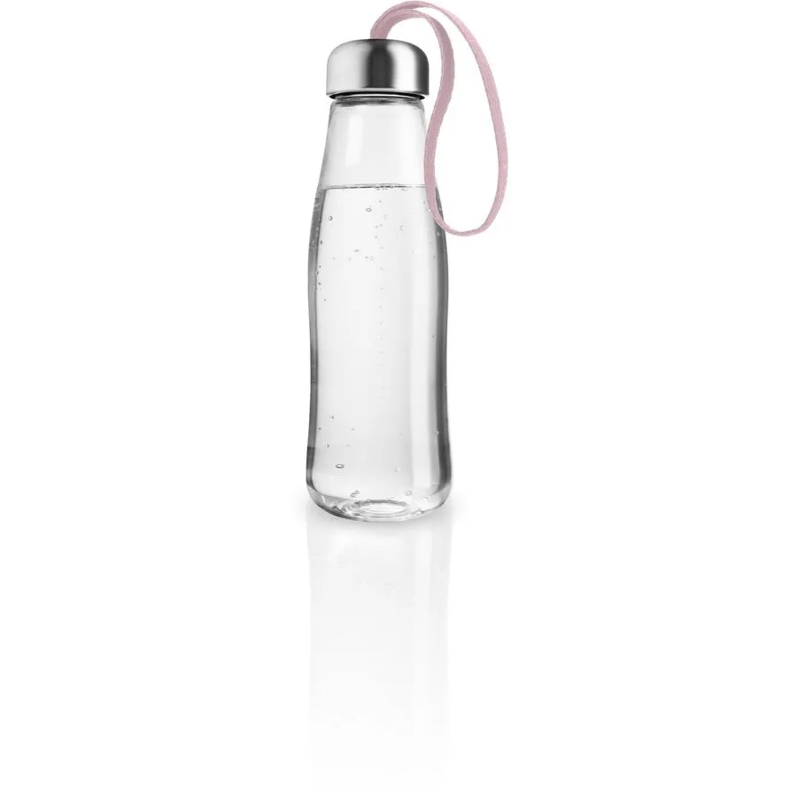 Trinkflasche Eva Solo Rosa Glas 500 ml B 7 cm