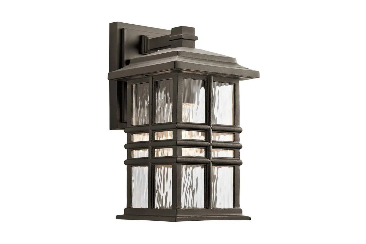 Utomhusvägglampa Kichler Beacon Square 165x302x190 mm - 165x302x190 mm
