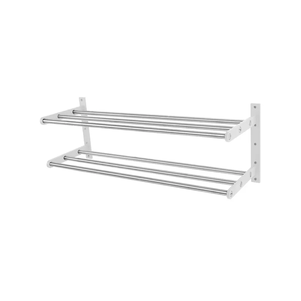 Scherlin Scherlin skohylla 12 Stål/vit-vitlackerad aluminium