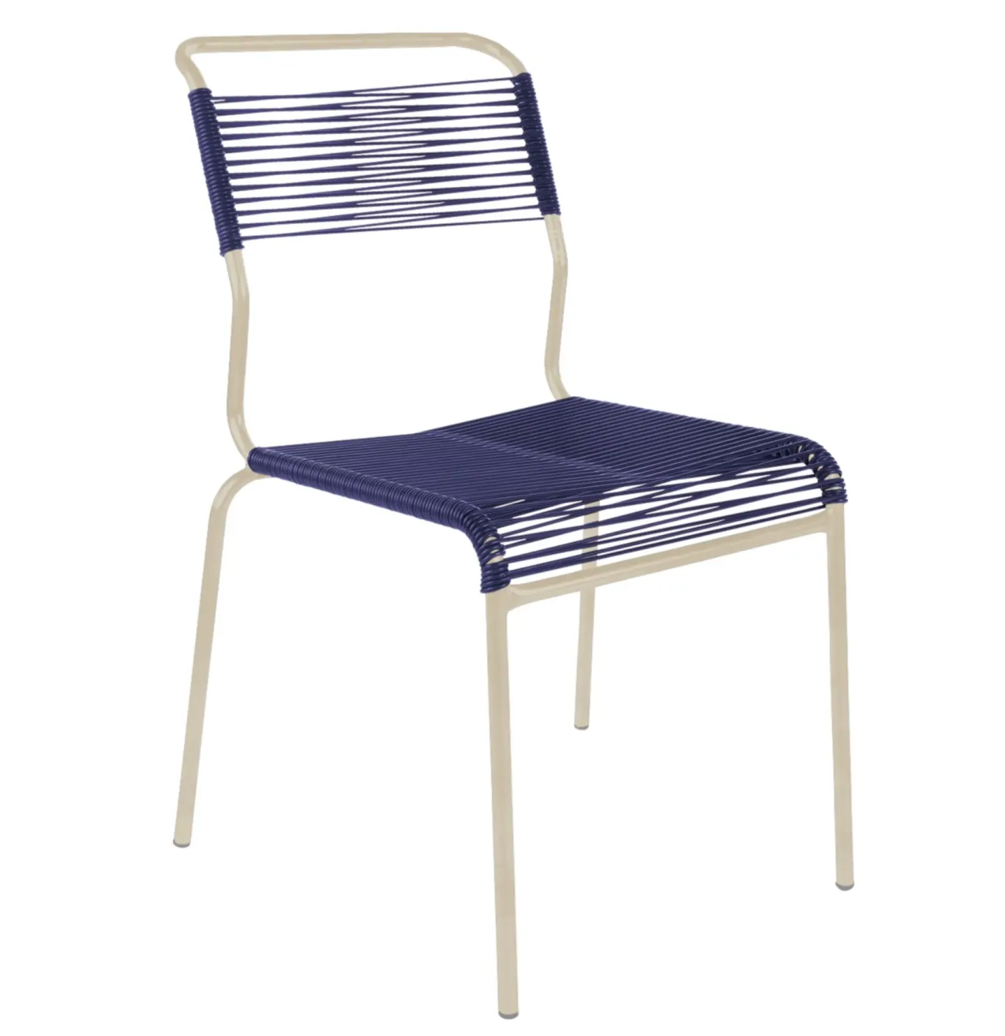 Schaffner Spaghetti-Stuhl Säntis Blau | Schubiger Möbel