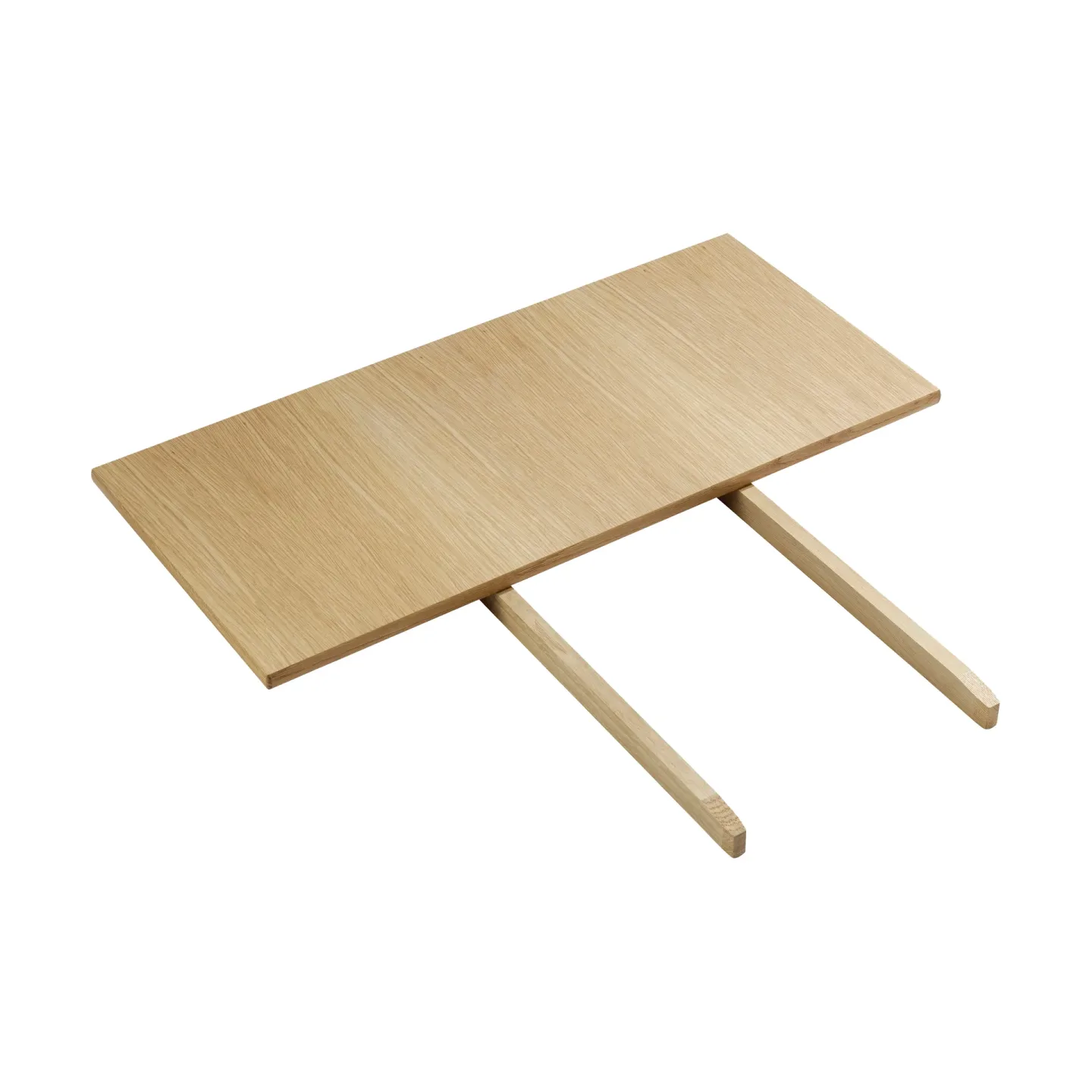 FDB Møbler C35L iläggsskiva 82x37 cm Oak nature waterbased laquer