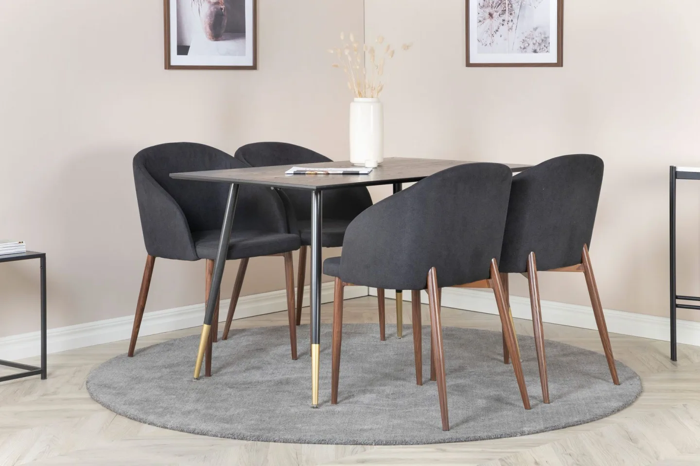 Balisa Matgrupp 120 cm + 4 st Kullersbro Matstolar -