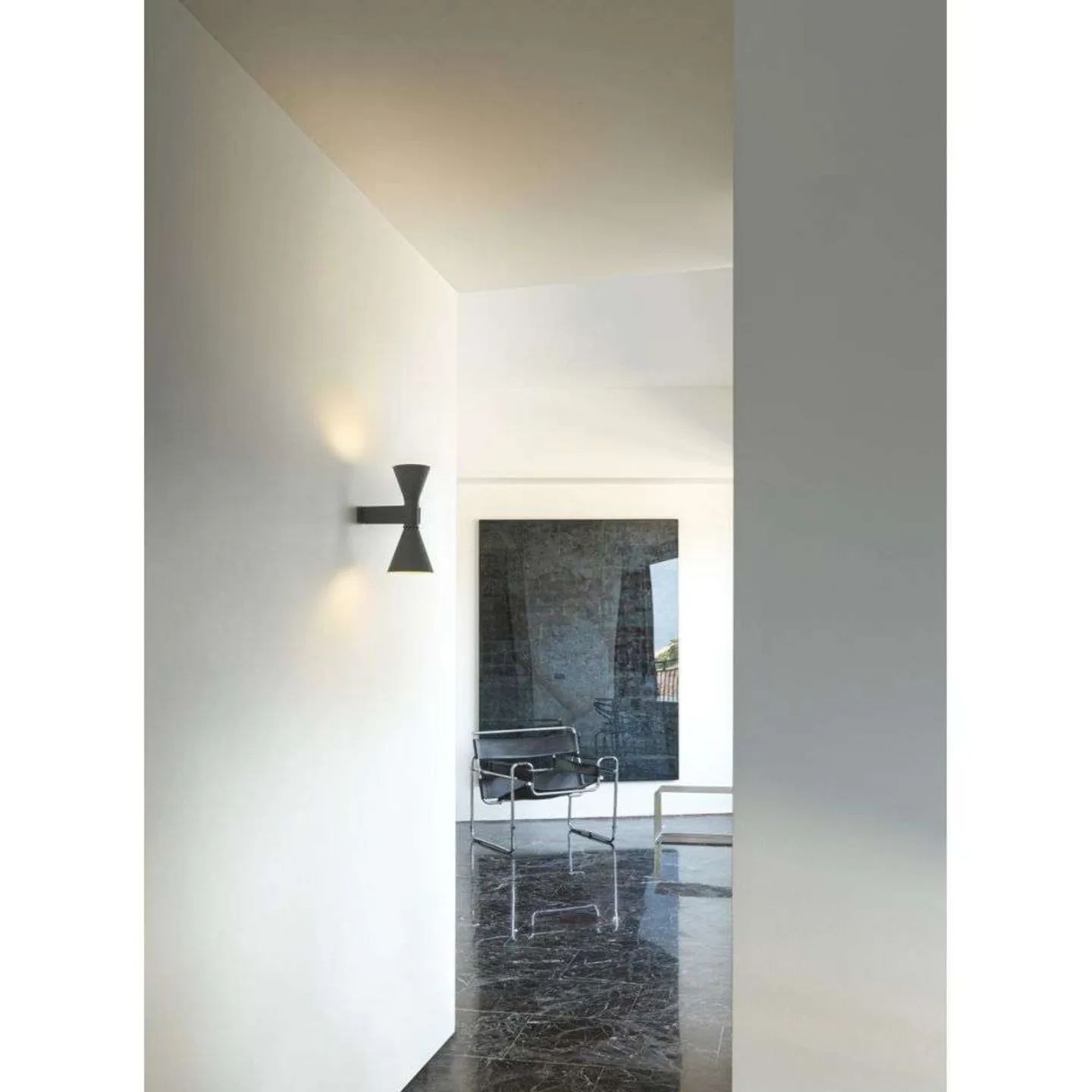 Applique de Marseille Mini Wandleuchte Black - Nemo Lighting - Aluminium