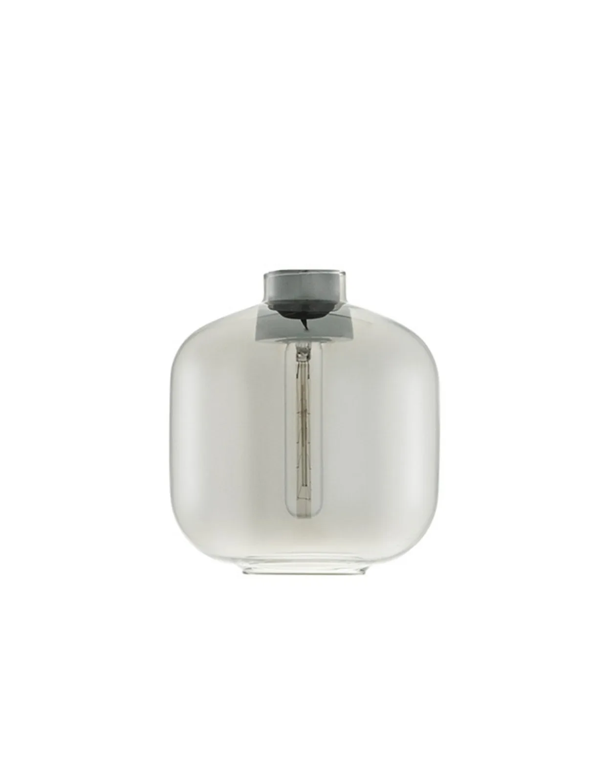 Amp Glas f/Small Pendelleuchte Rauch - Normann Copenhagen