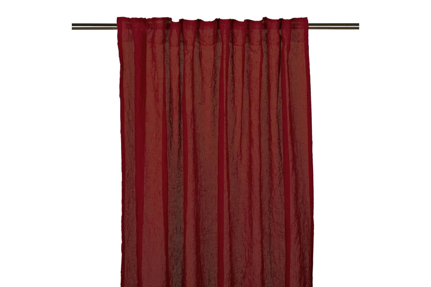 Winifrid Gardinlängd 2-pack 280 cm - Röd