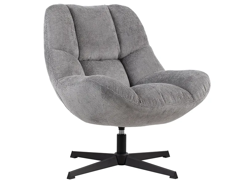 Sessel JADE Stoff grau