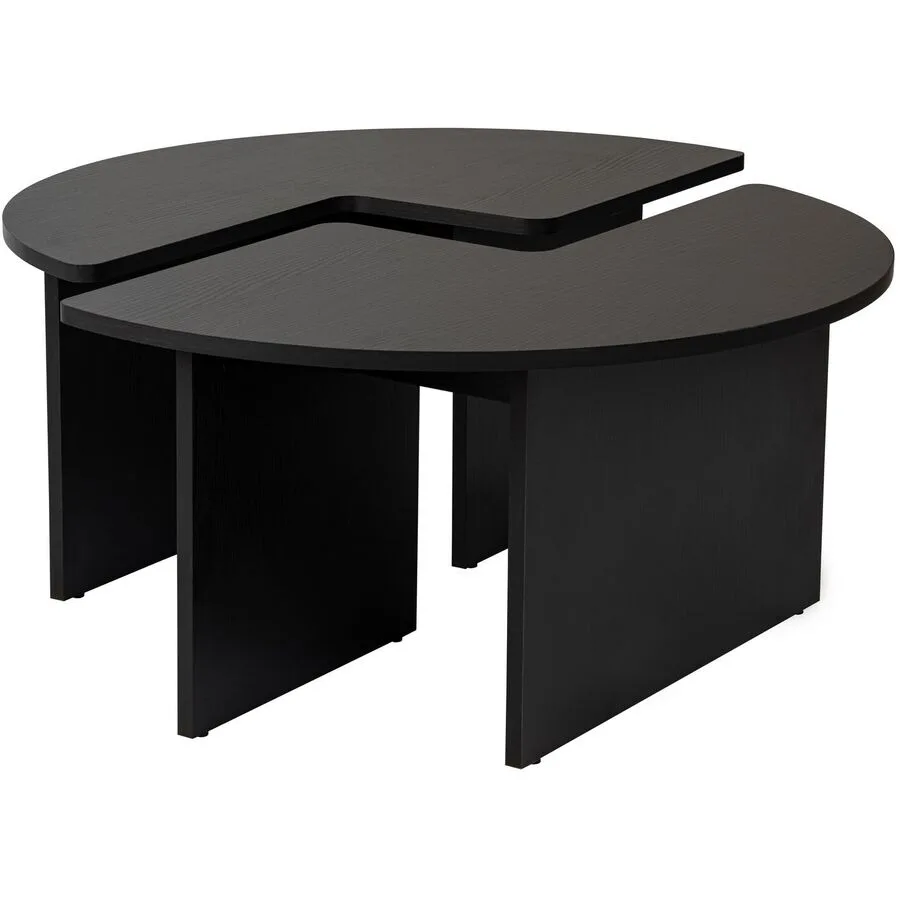 Salontisch Georis schwarz Holzwerkstoff B 90 H 41 cm