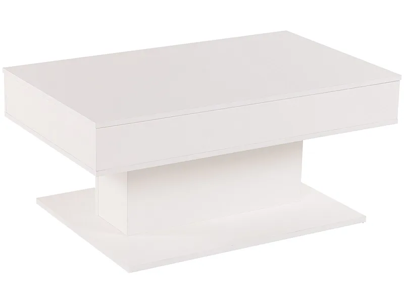 Couchtish SLIDER 60x100x45cm weiss