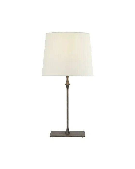 Dauphine Bedside Lamp Black/Linen