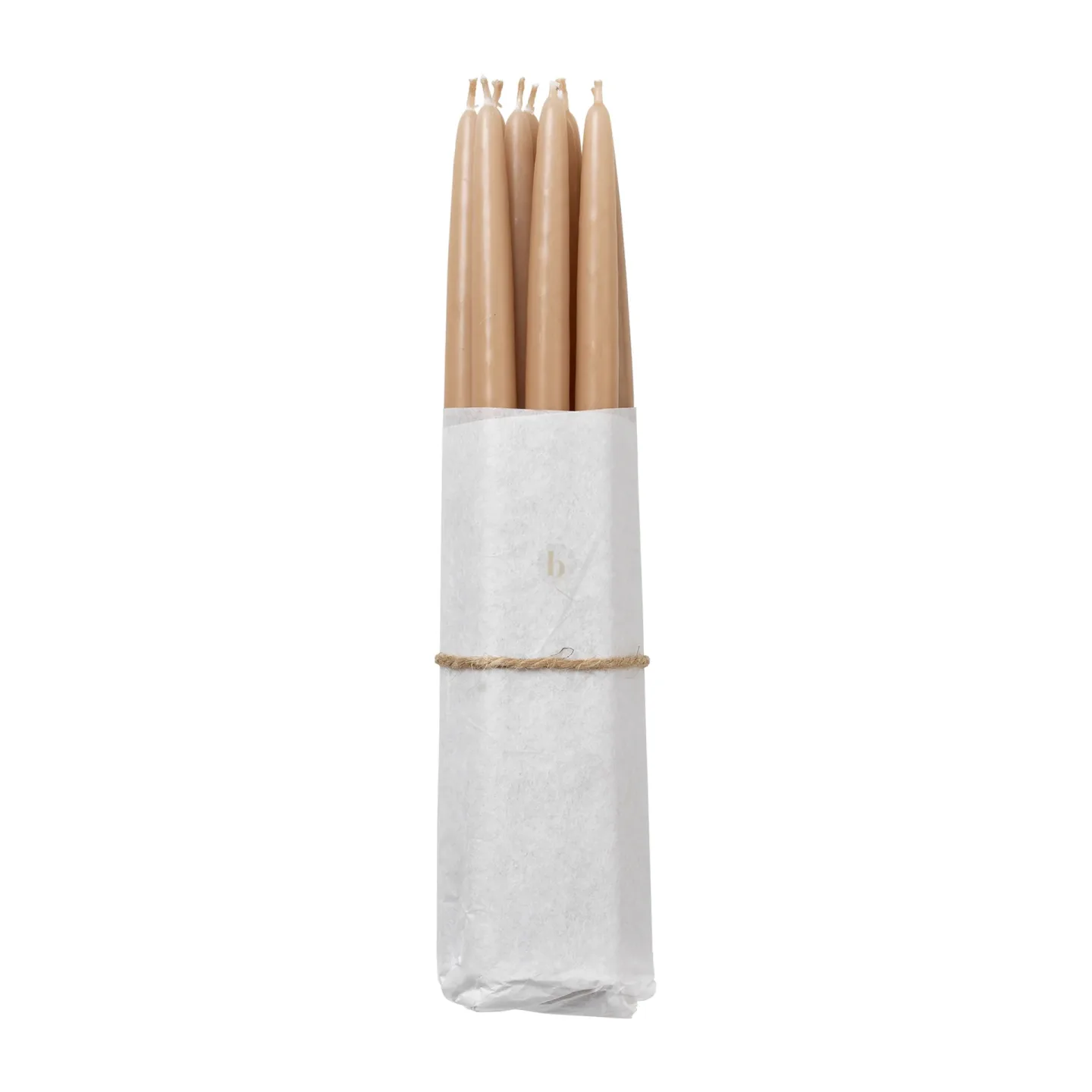 Broste Copenhagen Broste Copenhagen gegossene Kerzen 10er Pack Walnut