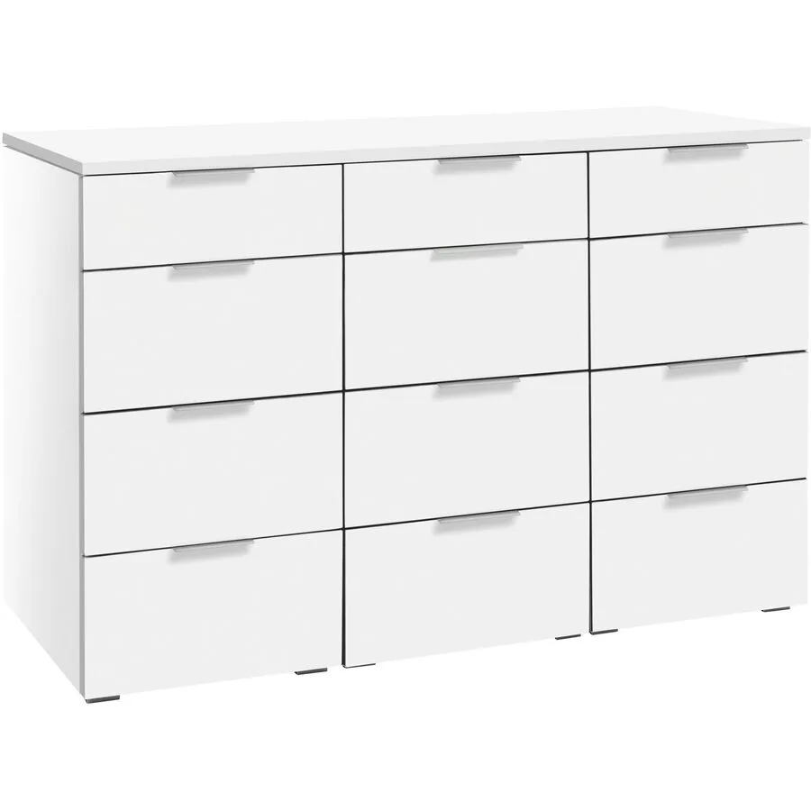 Hasena Kommode Freke Weiss MDF 135 cm 49 cm
