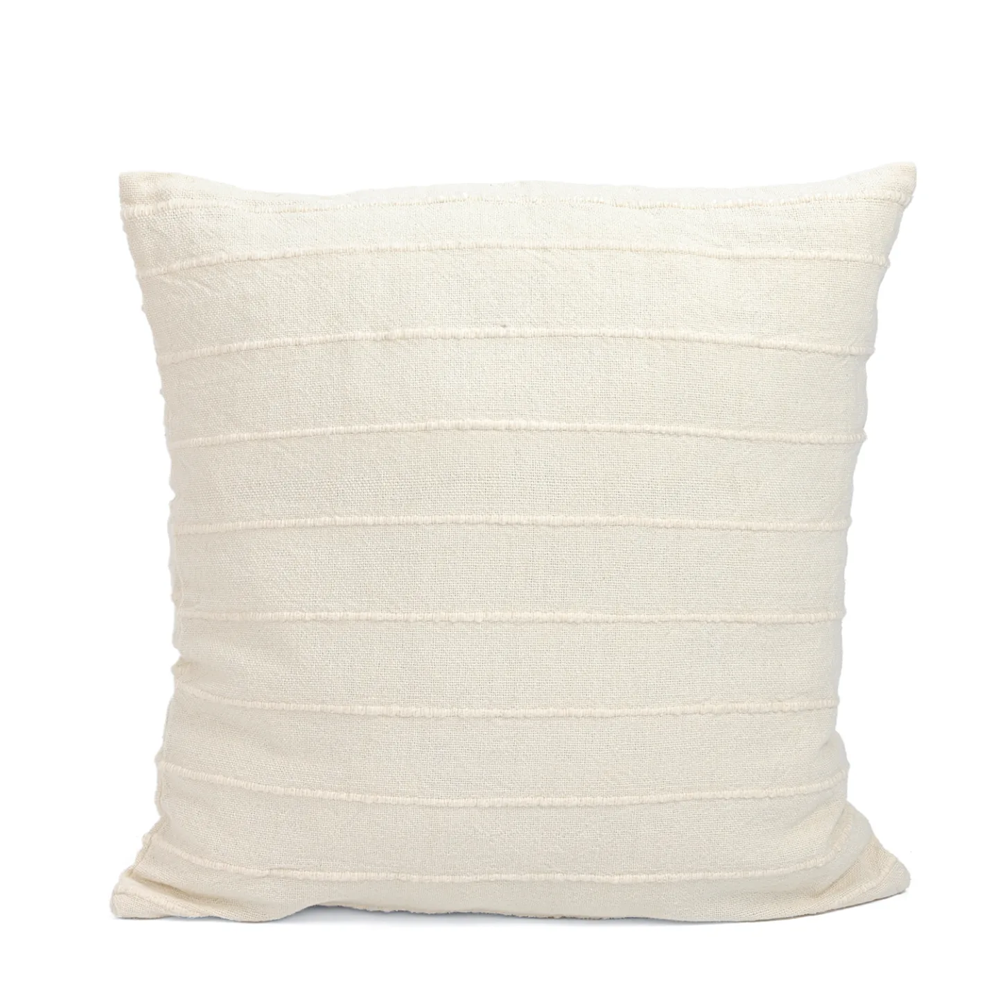 Putetrekk - Nalani cotton cushion cover (krem) (Størrelse: 45 x 45 cm)