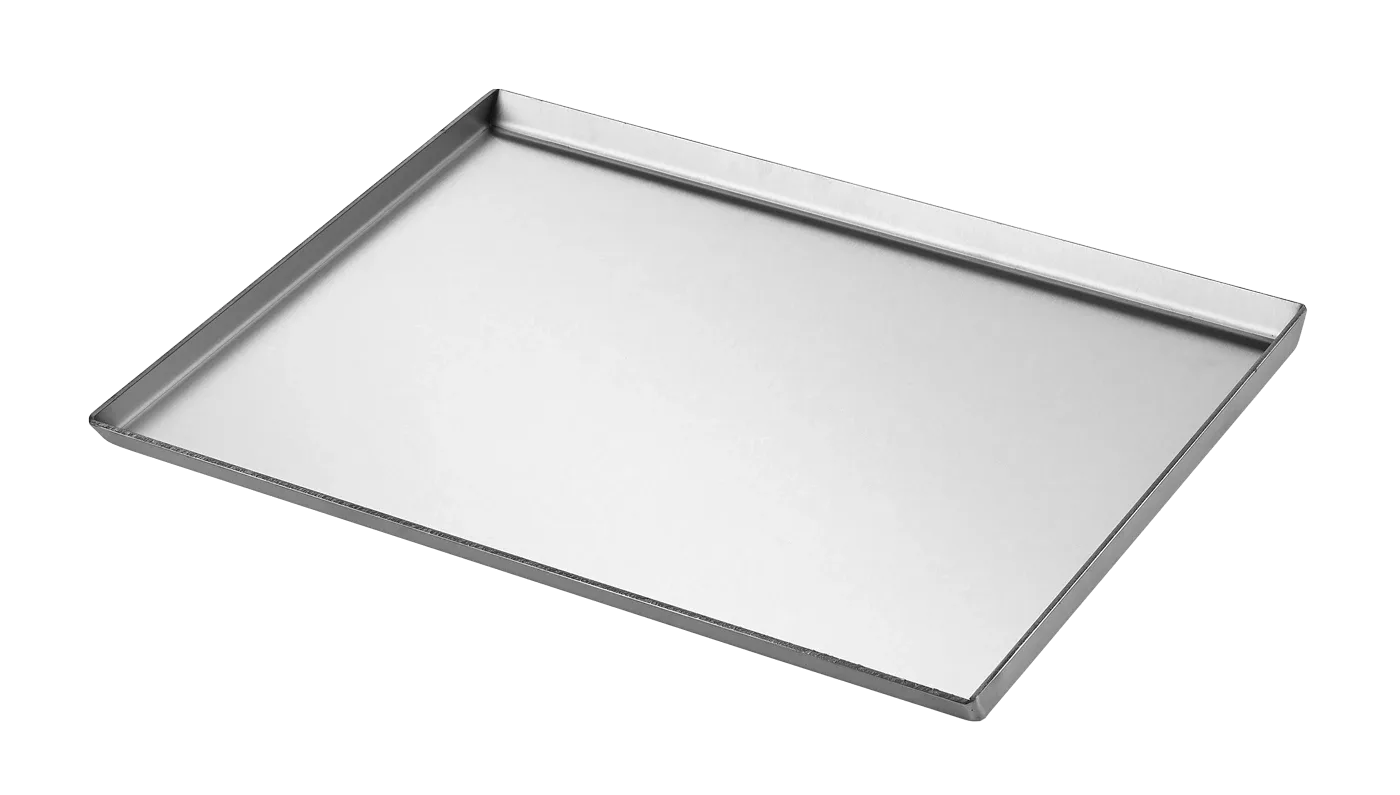 Teppanyaki-Grillplatte aus Edelstahl - 35 x 45 cm
