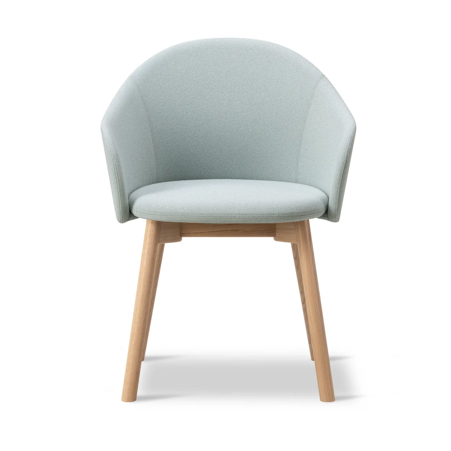 Fredericia Furniture Gomo Armchair karmstol wood base Mylla 811-lackerad ek