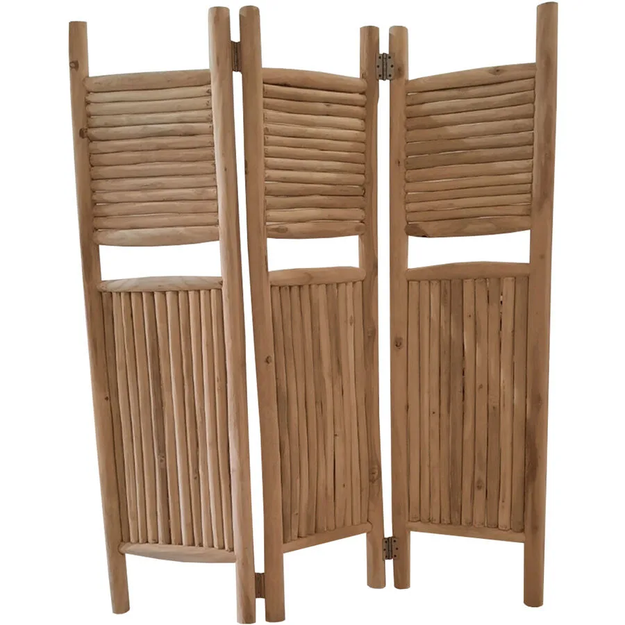 Raumteiler Garda natur Teak B 275 H 180 cm