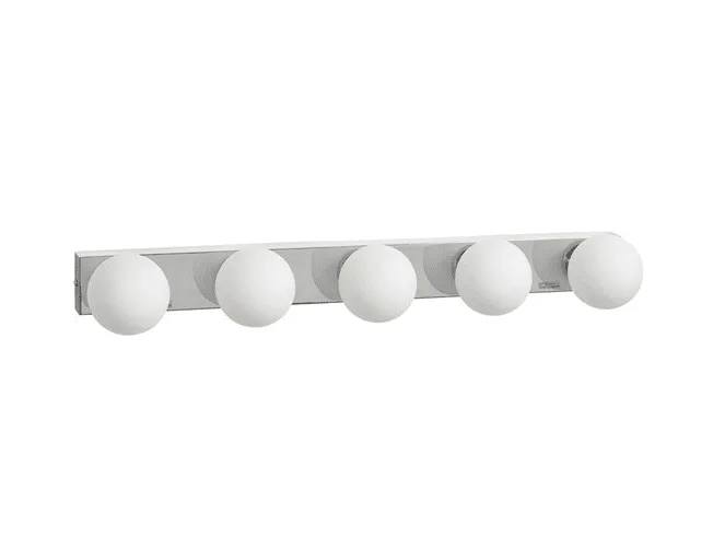 Armaturhantverk - Sandhamn 60cm - Badrumslampa - Silver