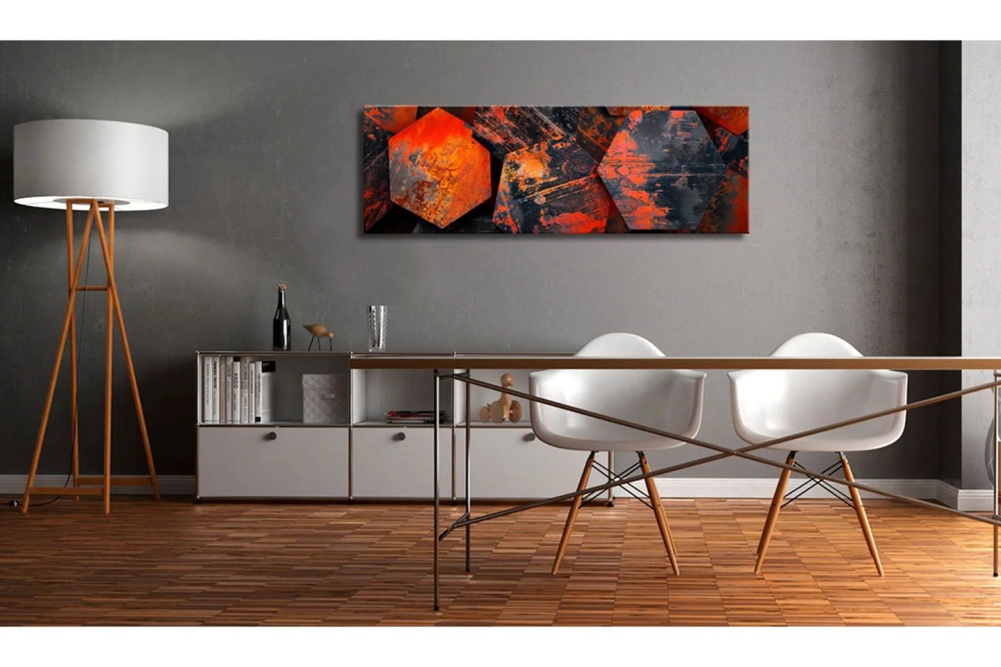 Tavla Magic of Hexagons 135x45 -