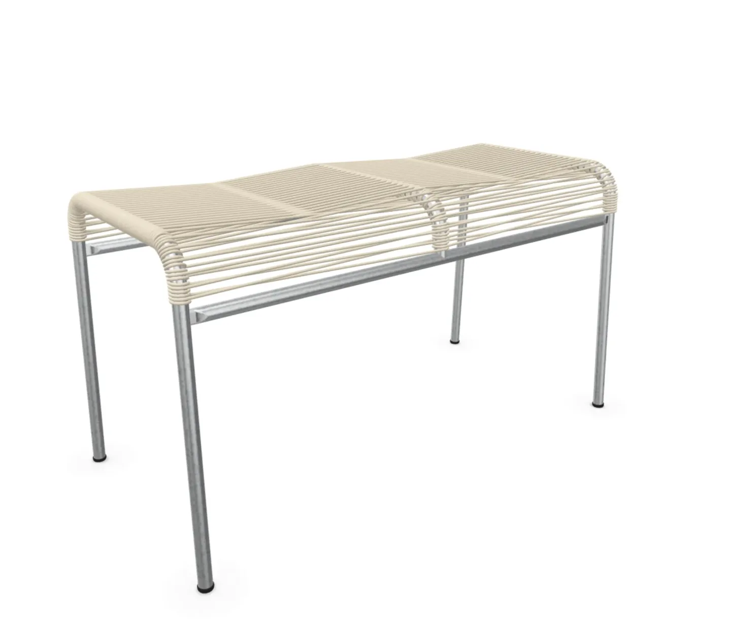 Schaffner Spaghetti-2er-Hocker Säntis Feuerverzinkt Beige | Schubiger Möbel