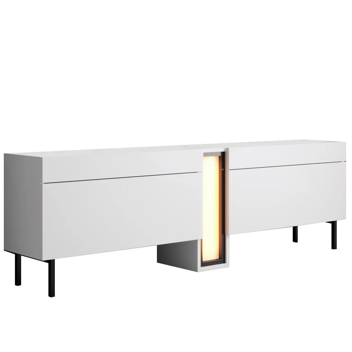 Berriaren TV-bänk 180 cm - Vit