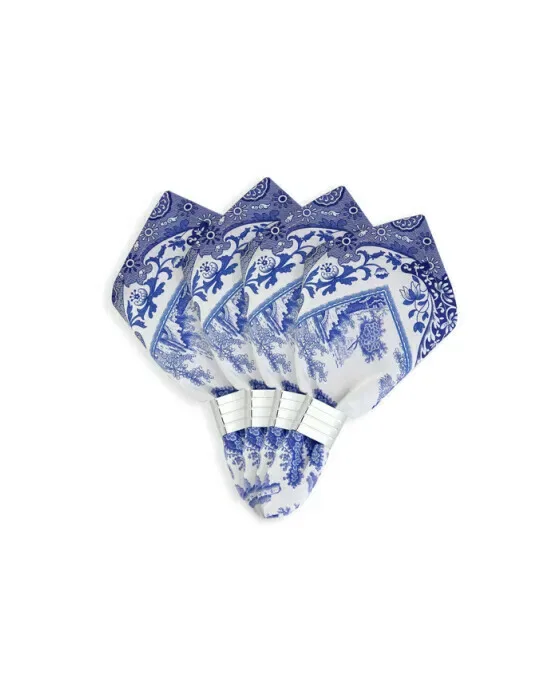 Spode Blue Italian Napkins 4-pack