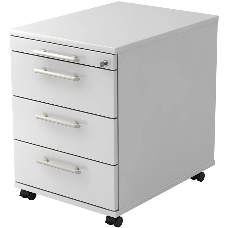 Rollcontainer Office Dekor weiss Holzwerkstoff B 42.8 H 59 cm