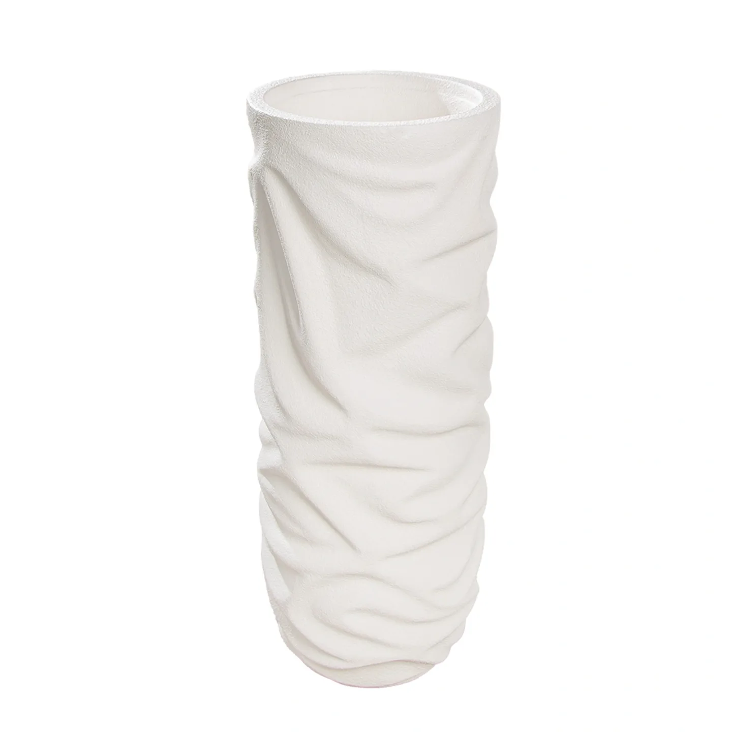 Gilde Pflanzengefäss Crush, Creme H: 90 cm | Schubiger Möbel