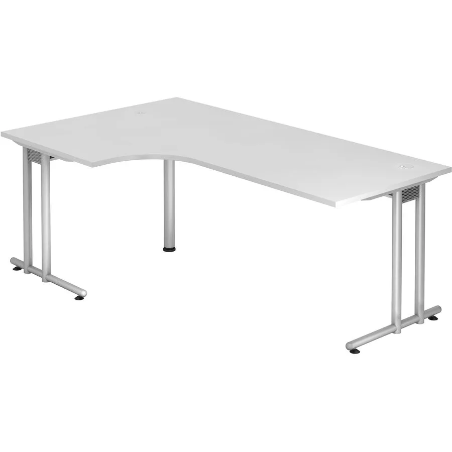 Schreibtisch Office weiss Holzwerkstoff B 200 T 120 cm