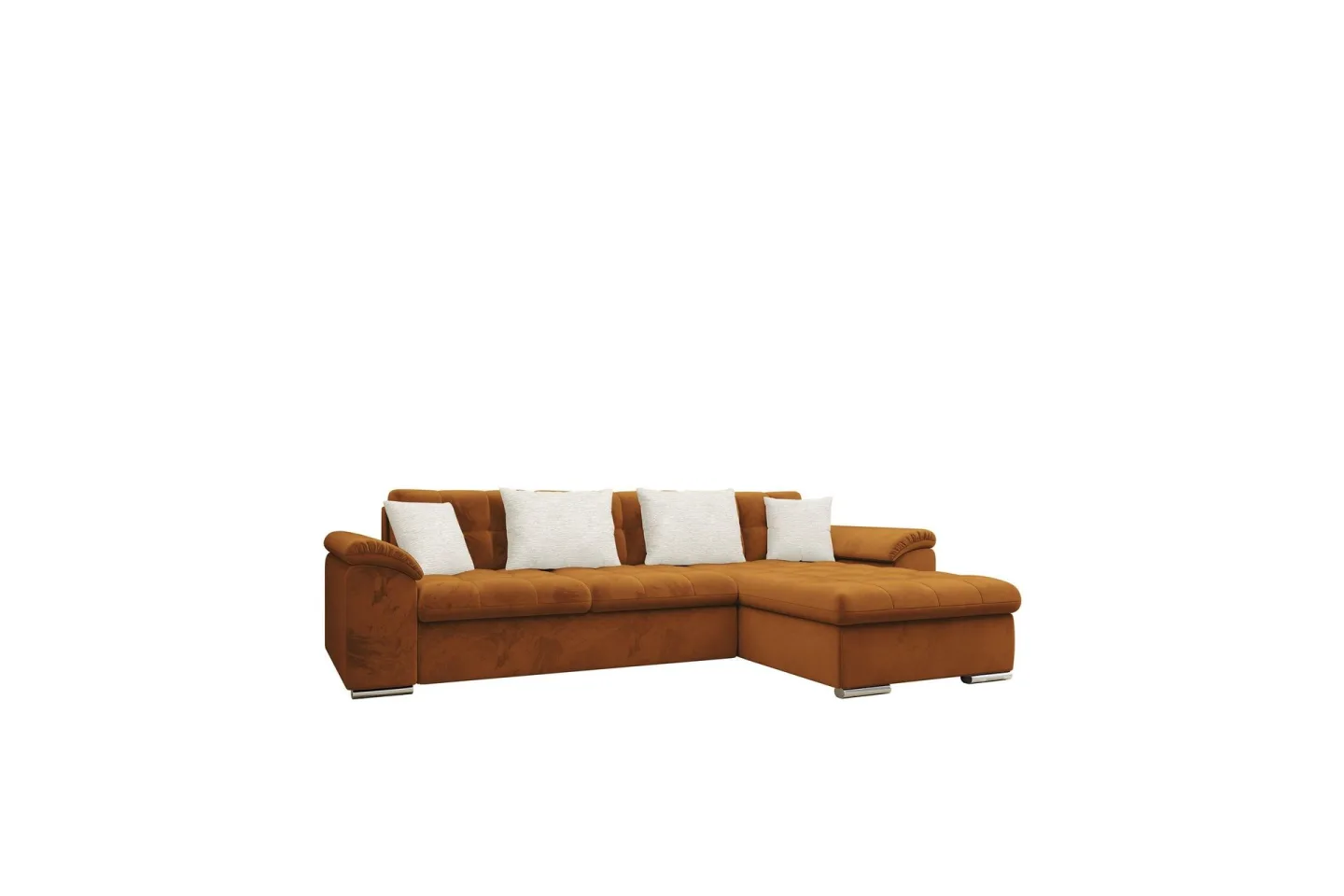 Camior Bäddsoffa med Divan 3-sits - Orange