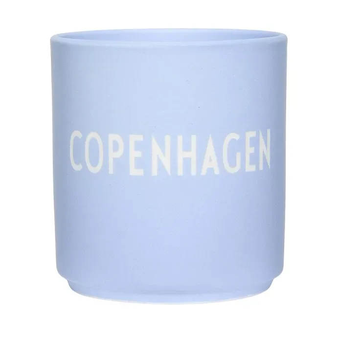 Design Letters Design Letters Lieblingstasse Danish Words 25 cl Blue