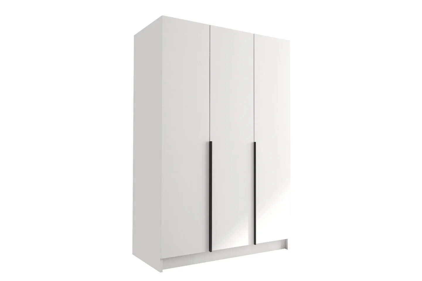 Herrljunga Garderob 150 cm - Vit/Svart