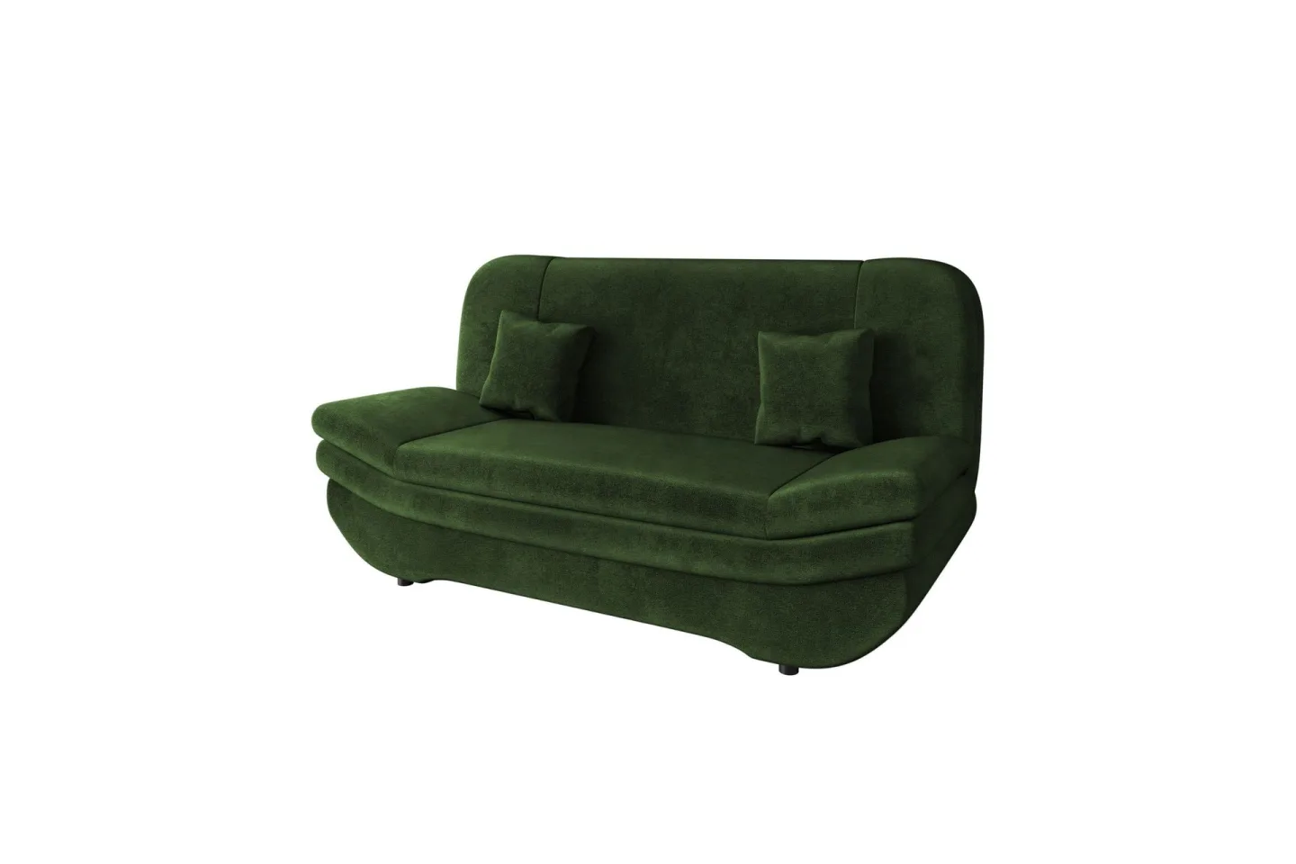 Figurelle Bäddsoffa 2-sits i Chenille - Grön