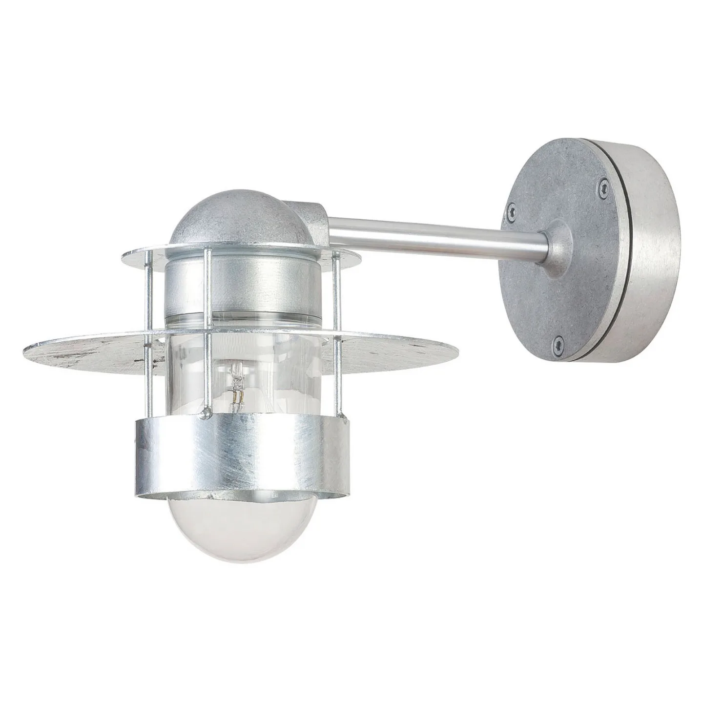 Albertslund Außenwandlampe, 41,5 cm, IP44 - Louis Poulsen - Design - Metall - Einflammig