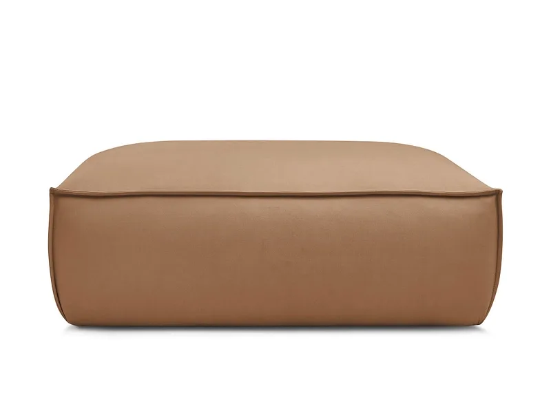 Hocker BOBOCHIC BOHEME 93x128x48cm stoff hellbraun