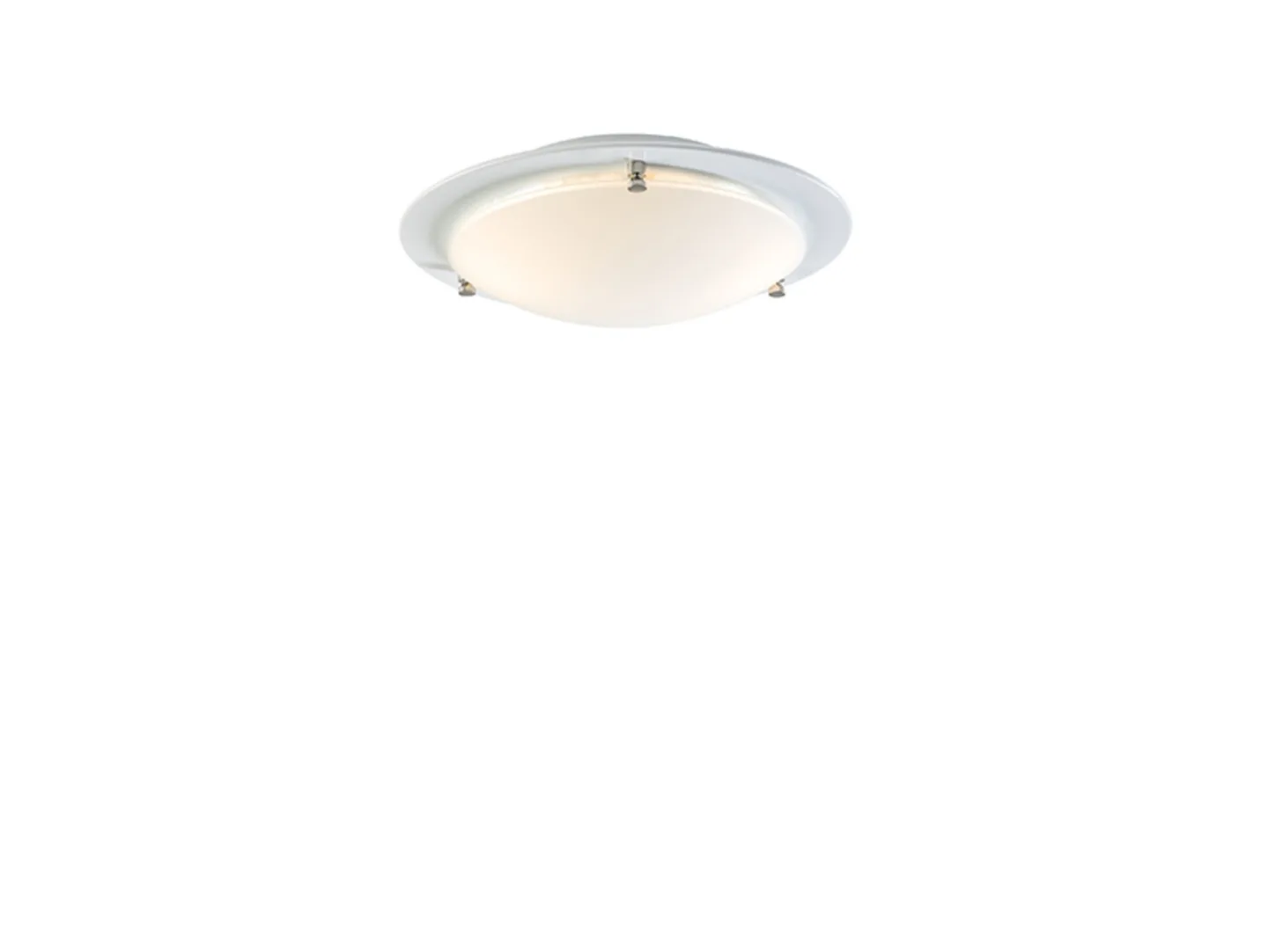 Cirklo Deckenleuchte Ø30 White - Belid - Wohnzimmer - Metall