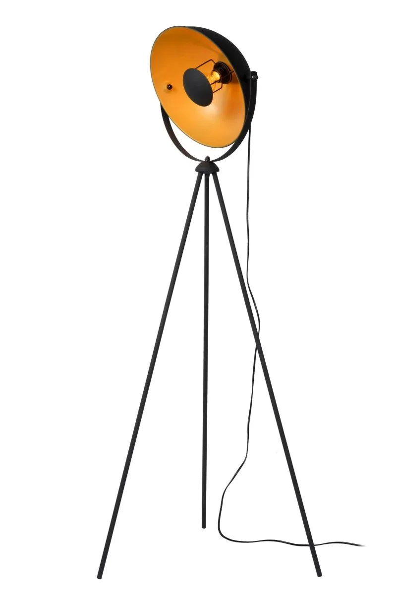 Lucide - Alvaro - Golvlampa - Svart
