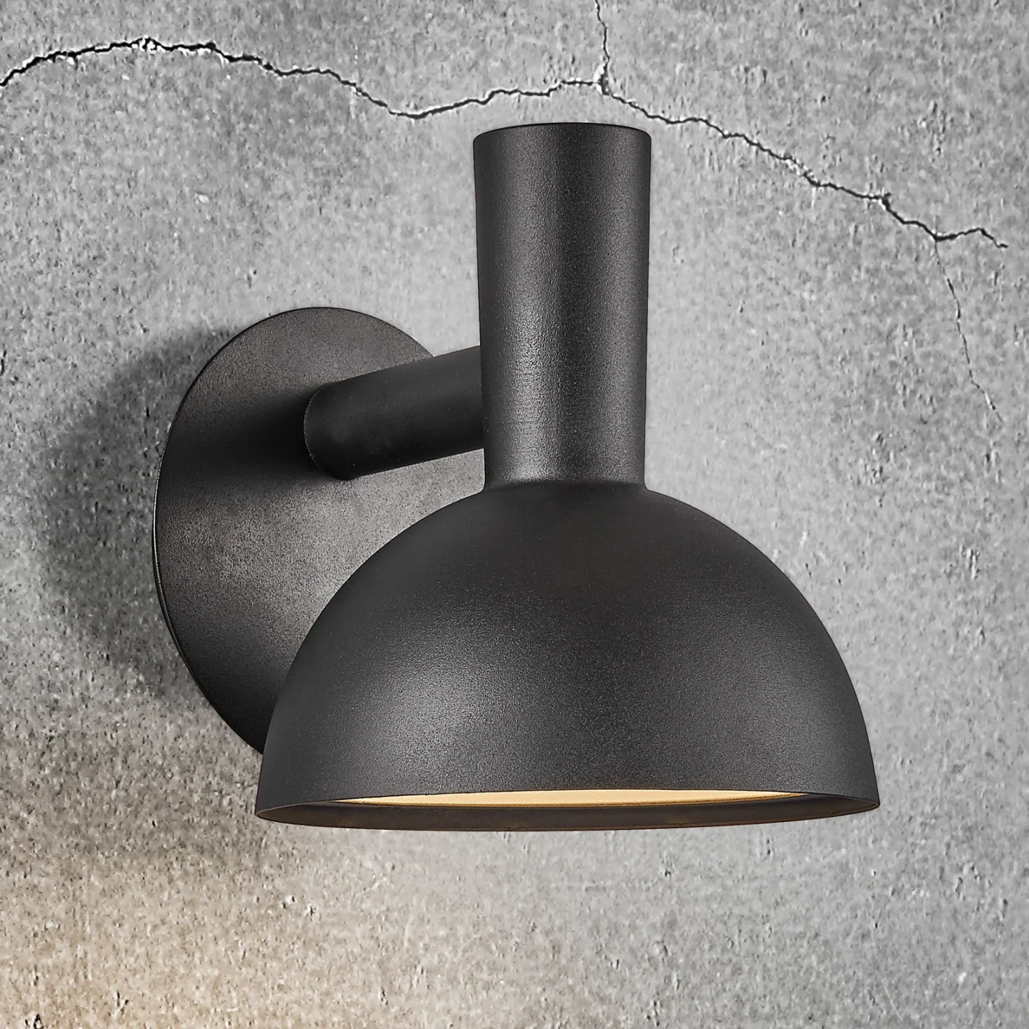 Arki 20 Außenwandleuchte Black - Nordlux - Modern - Metall - Einflammig